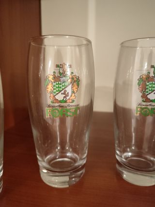 Bicchieri in vetro da birra