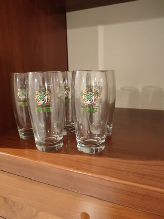 Bicchieri in vetro da birra