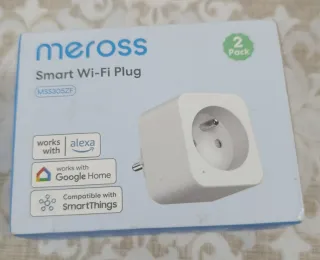 Meross Smart Wi-Fi Plug MSS305ZF (2 Pezzi)
