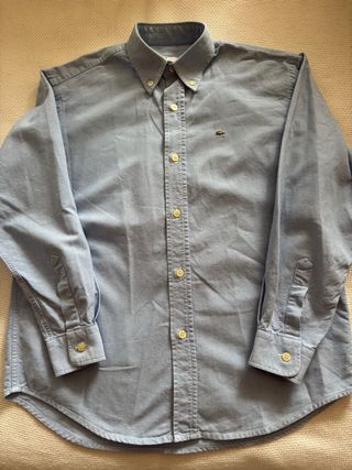 Camisa Lacoste Azul