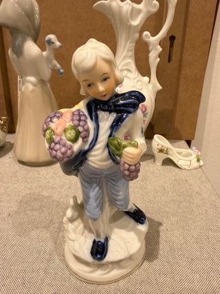 Lote de porcelana figuras decorativas