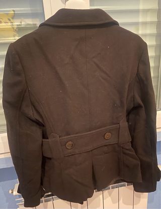 Abrigo Zara Marrón Talla L