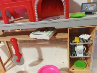 Barbie Pizzería Regalo Pastelería