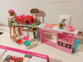 Barbie Pizzería Regalo Pastelería