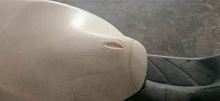 Moto Scooter Blanca Custom