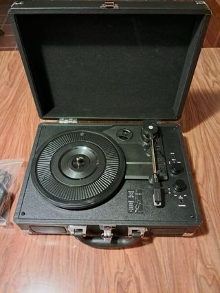 Tocadiscos Maleta Negro