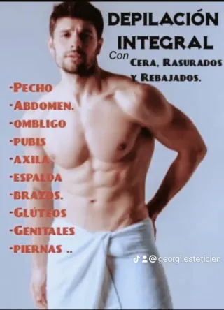 Másajes y Depilación Masculina:631212727