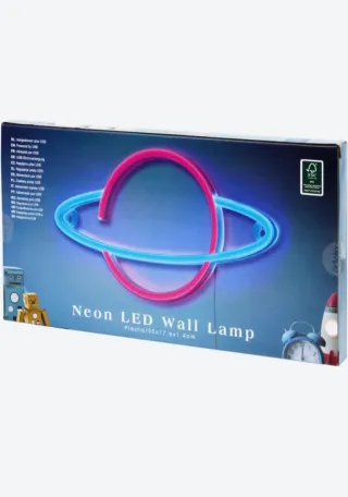 Lámpara Neón LED Corazón Rosa, unicornio, varios m