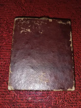 Antiguo daguerrotipo dama enmarcado