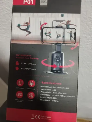 Trípode Selfie con Seguimiento Facial nuevo.