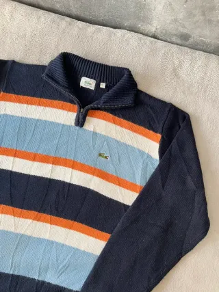 Jersey Lacoste Rayas Talla M