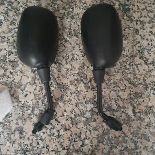 Retrovisores Moto Universales Negros