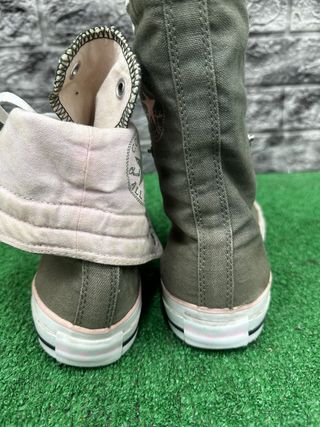 Converse All Star Verdi/Rosa Tg 39.5