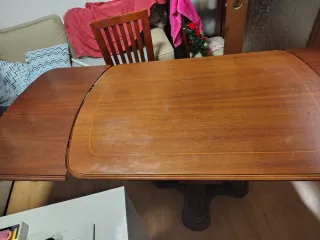 Mesa comedor extensible + 5 sillas