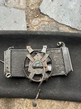 Radiador con ventilador