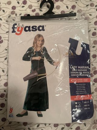 Disfraz Lady Marian Fiyasa Talla 7-9 Años