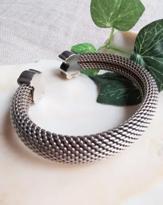 Esclava TOUS Mesh Plata