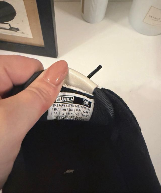 Zapatillas Munich Negras