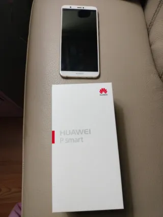 Teléfono Móvil Huawei Blanco y Dorado