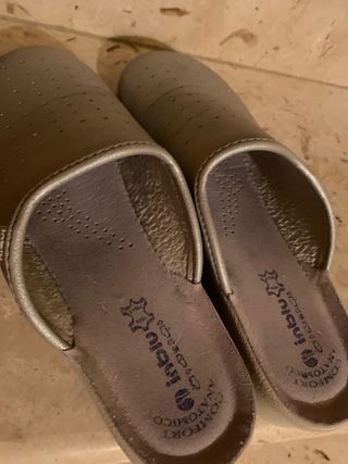 Inblu Pantofole Argento Tg 40