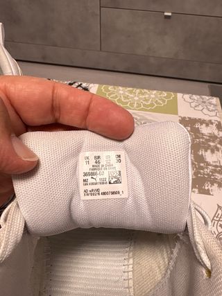 Zapatillas Puma Talla 46 Blancas