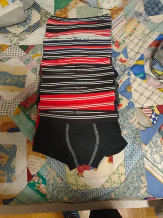 Pack 18 Calzoncillos Niño Talla 2-3