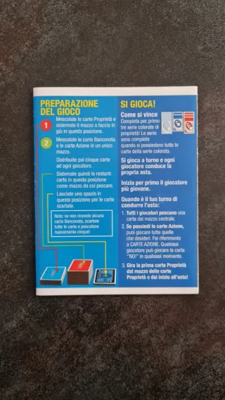 Gioco di Carte Monopoly Bid Hasbro Gaming