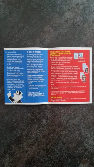 Gioco di Carte Monopoly Bid Hasbro Gaming