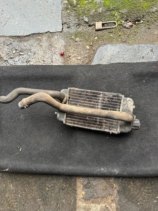 Radiador con mangueras