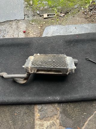 Radiador con mangueras