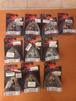 Lote 10 Masters del Universo Revelation Figuras