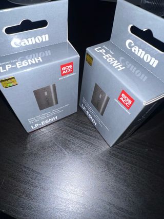 Batteria ORIGINALE Canon LP-E6NH sigillata