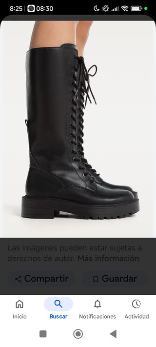 Botas altas Stradivarius talla 38