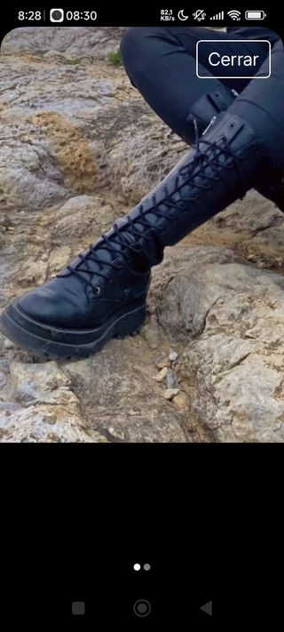 Botas altas Stradivarius talla 38