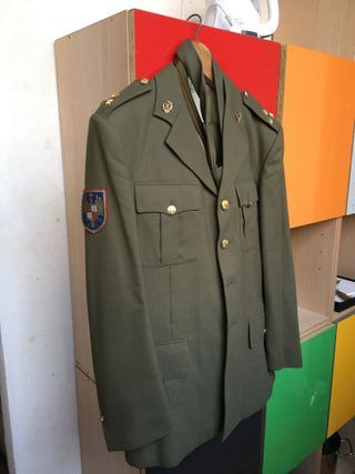 Traje militar antiguo años 60-70
