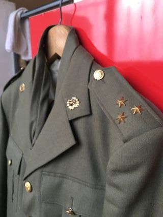 Traje militar antiguo años 60-70
