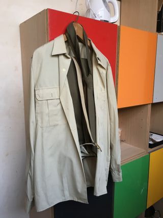 Traje militar antiguo años 60-70