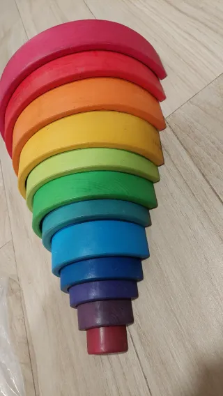 Arcoíris grande Waldorf Madera