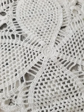 Colcha y cojin ganchillo cama 90