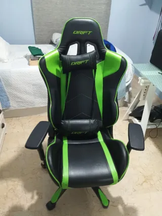 Silla Gaming Drift Negra y Verde