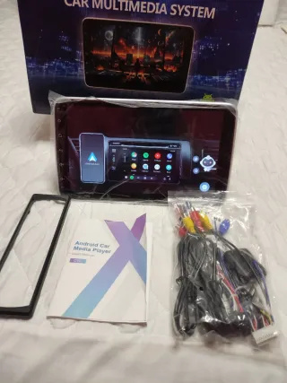 Pantalla de coche, un Din. Android CarPlay