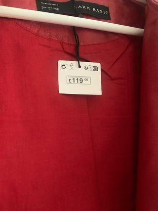 Cazadora motera Zara piel