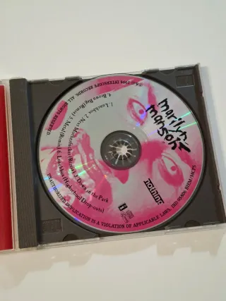 CD Marilyn Manson Lunchbox