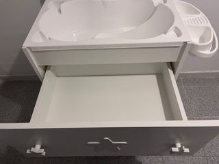 Cambiador bañera bebé estrellas