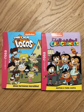 Pack 2 libros. Los Casagrandes, Una casa de locos