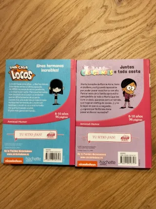 Pack 2 libros. Los Casagrandes, Una casa de locos