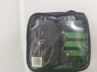 Kit Reparación Pinchazos JBM + Compresor