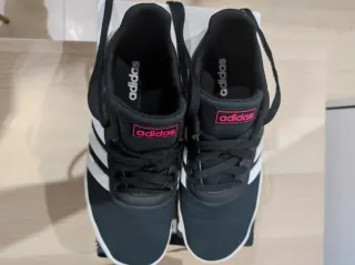 Zapatillas Adidas Negras y Rosas