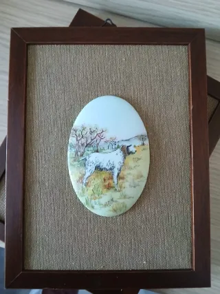 Coppia Quadri Vintage Cani da Caccia