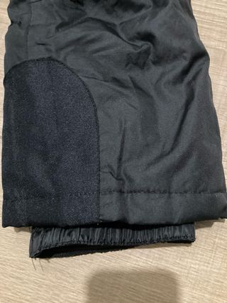 Pantalón esquí niño/niña negro 98-100cm